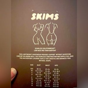 Skims tank biketard sculpt